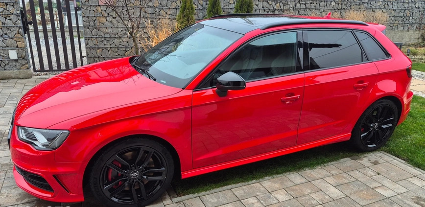 Audi S3 cena 99000 przebieg: 149200, rok produkcji 2016 z Kraków małe 781